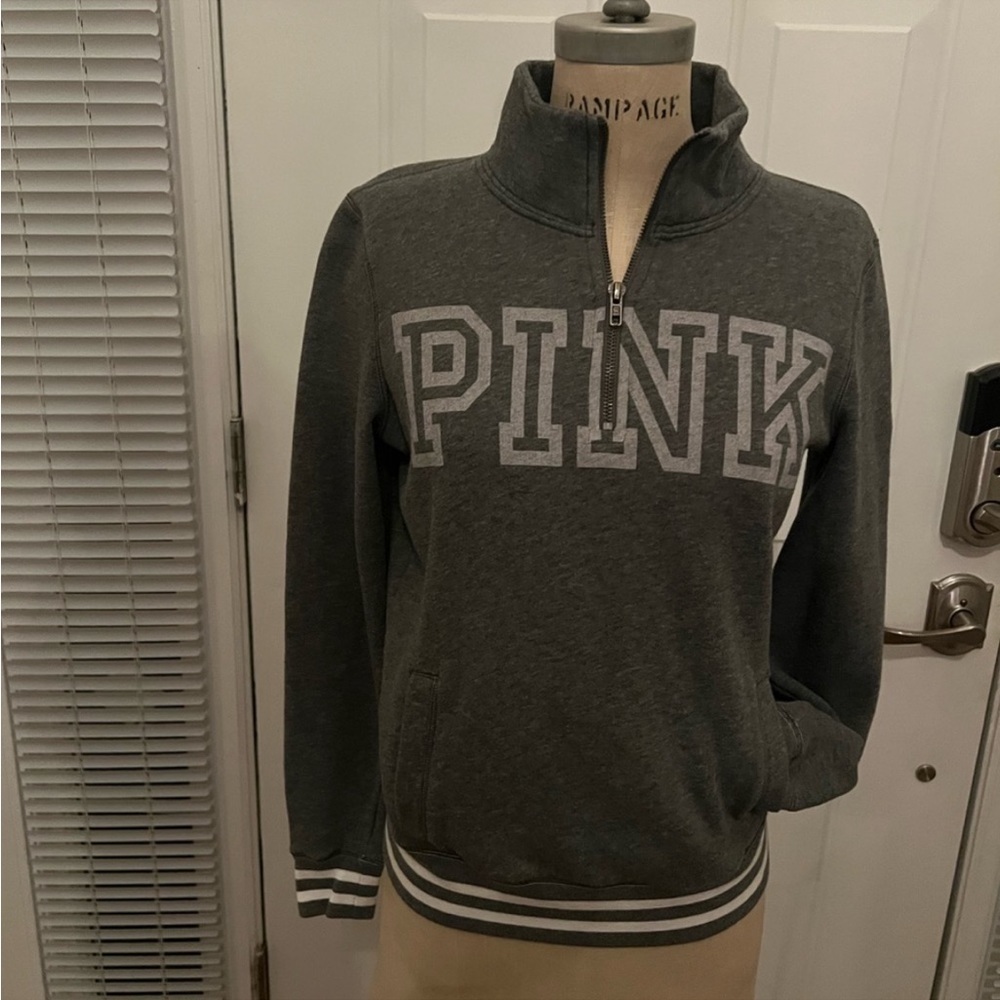 5 pcs Pink Victoria Secret long slv tops & hoodies sz XS